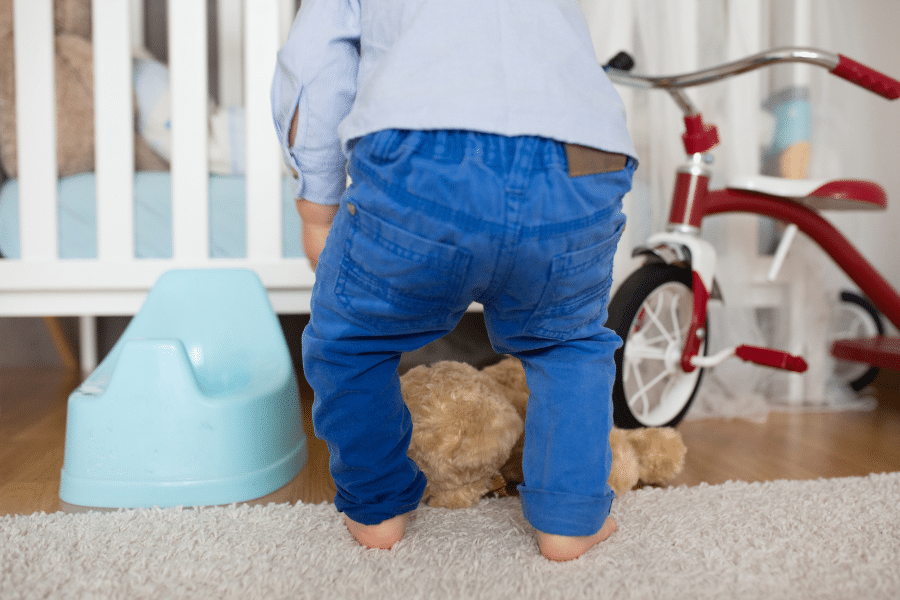 toddler wet his pants - natural consequences