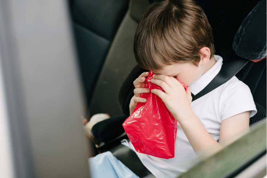 Tips To Deal With Toddler Nausea During Car Trips - feature image